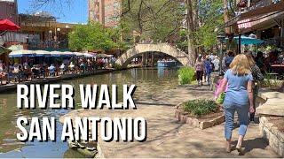 [4K] Walking The River Walk in San Antonio Texas