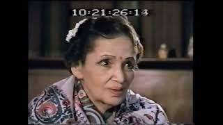 Devika Rani Talks About Bombay Talkies Studios | 1989 Interview