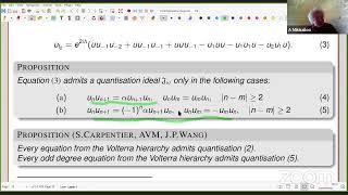 Alexander Mikhailov — Quantisation of free associative dynamical systems