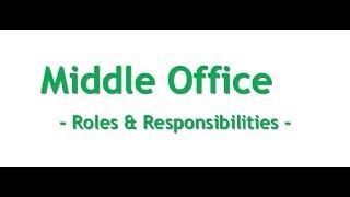 Middle Office functions explained in Capital Markets domain - Video 7