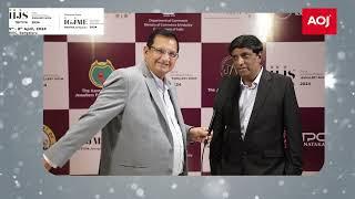 AOJ Exclusive interview with Ramesh Davanam  regarding IIJS Tritiya 2024.