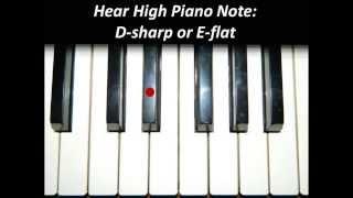 Hear Piano Note - High D Sharp or E Flat