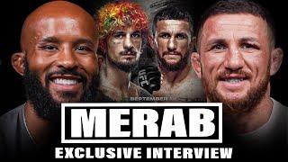 MERAB DVALISHVILI on SEAN O'MALLEY TITLE FIGHT AT THE SPHERE! | EXCLUSIVE INTERVIEW!