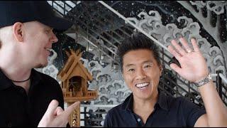 Vern Yip talks about his Hokusai mural in his beach house! - Artisan Rooms