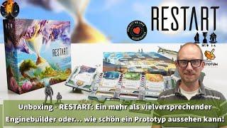 Unboxing - RESTART: Ein vielversprechender Enginebuilder oder… wie schön ein Prototyp aussehen kann!