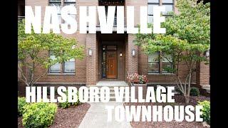 Nashville Hillsboro Village Townhouse SOLD IN JUST DAYS at a RECORD SETTING PRICE!