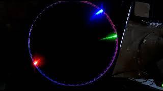 Digital watch using WS2812b and esp32 #shorts |techforfun