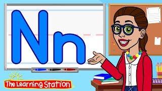 Learn the Letter N  Phonics Song for Kids  Learn the Alphabet  Kids Songs by The Learning Station