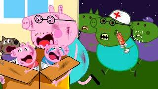 Zombie Apocalypse, Zombies Appear At The Maternity Hospital‍️ | Peppa Pig Funny Animation