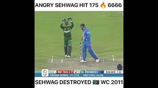 Virender Sehwag Smashed Bangladeshi Bowlers | 2011 World Cup | Viru