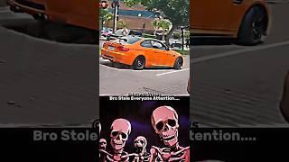 BMW WANTS ATTENTION|| BRO GRABS INSTANTLY️|| SUBSCRIBE||#cars #bmw #supra #shorts #viral