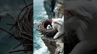 How One White Cat Saved a Life Under the Moon