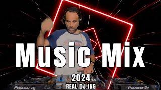 Music Mix 2024 EDM Remixes of Popular Songs  EDM Gaming Music Mix ​Live DJ Mix Real DJ-ing