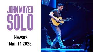 John Mayer - SOLO Tour Live in Newark (March 11, 2023)