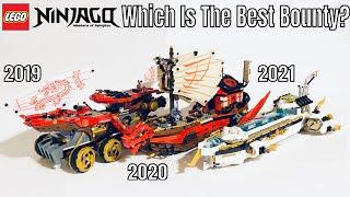 LEGO Ninjago Hydro Bounty, Destiny’s Bounty, and Land Bounty - Which is The BEST Bounty?