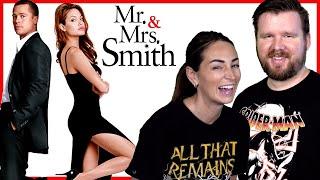 My wife watches MR. & MRS. SMITH (2005) for the FIRST time || Movie Reaction