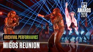 Migos Reunion Brought Us To Tears Honoring Takeoff & Singing Hit "Bad and Boujee" | BET Awards '24