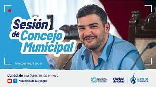 #ENVIVO  Sesión de Concejo Municipal - 23 diciembre 2024 #Guayaquil