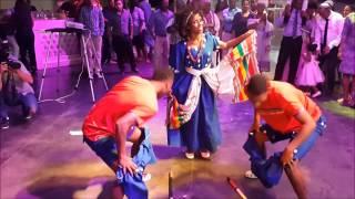 Ethiopian band on jewish wedding in Israel - part 2 of 2