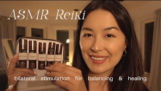 ASMR Reiki for Sleep (Finger Flutters, Plucking, Crystals, Bilateral Stimulation)