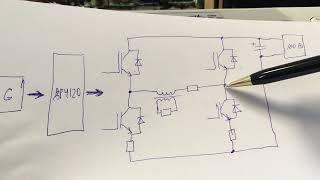 Переходные процессы при коммутации в IGBT-инверторе