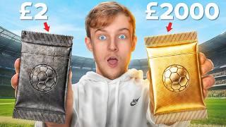 £2 vs £2,000 Pack of Football Cards