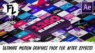 1350 Motion Graphics Pack For After Effects! TOKO v2 | Film Learnin