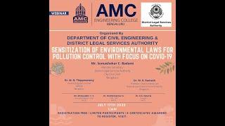 "SENSITIZATION OF ENVIRONMENTAL LAWS FOR POLLUTION CONTROL WITH FOCUS ON COVID-19"