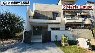 5 Marla House For Sale in D-12 Islamabad