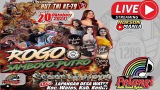 Live Jaranan ROGO SAMBOYO PUTRO Feat PELANGI AUDIO Live Lap Wates Kediri