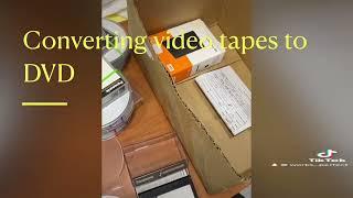 Video tapes to DVD conversion, VHS to Digital Transfer Service Works Perfect Sydney Australia