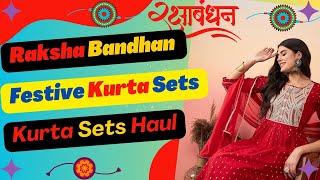 Elevate Your Festive Wardrobe with a Stunning Kurta Set | Amazon Kurta Sets Haul | Women Kurta Set