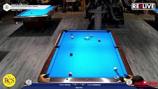 Walter Herman vs Dennis Waldecker Table10 Sindelfingen Open 2024 9-Ball Turnier