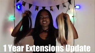 Rapunzel of Sweden Extensions 1 Year Update!