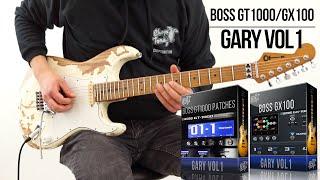 Boss GT-1000 / GX-100 Patches | Gary vol1 | Gary Moore Medley