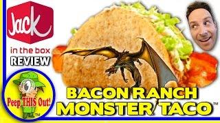 Jack In The Box® | Bacon Ranch Monster Taco™ Review! Peep THIS Out!  