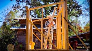 Building Our Solar Array Power Shed in Appalachia