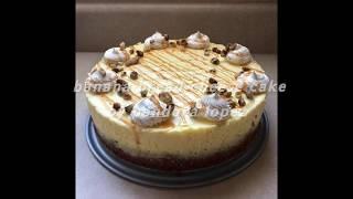 Pandoras Banana Bread bottom Cheesecake