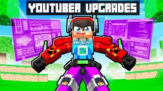 Minecraft but there are YouTuber Upgrades