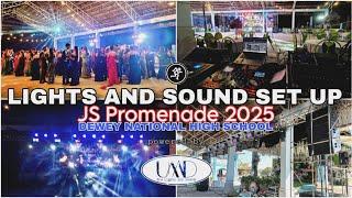 LIGHTS AND SOUND SET UP FOR DEWEY ISLAND JUNIOR AND SENIOR PROMENADE 2025 Powered by UMD PRO