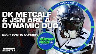 DK Metcalf & JSN absolutely CRUSHED IT for the Seahawks  Is it sustainable?  | Fantasy Focus