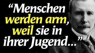 John D. Rockefeller Kraftvolle Zitate über Reichtum und Macht | Zitate und Weise Sätze