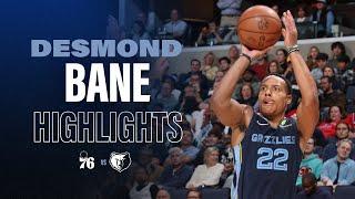 Desmond Bane Highlights vs Philadelphia 76ers