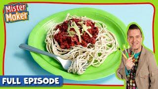 Mister Maker  Series 2, Episode 1 | Spaghetti Bolognese  | FULL EPISODE