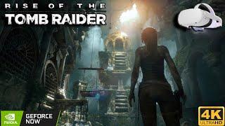 Rise of The Tomb Raider 4K SBS 3D VR Gameplay Part 1