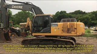 2011 Deere 250G LC Excavator