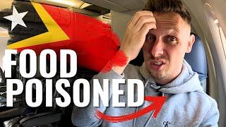 FOOD POISONED & CHECK-IN DRAMA - EAST TIMOR'S CHAOTIC NATIONAL AIRLINE!