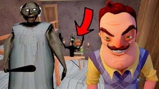 ШОУ ПРИВЕТ СОСЕД!ВАСИЛИЧ СТАЛ ГРЕННИ!ИГРА HELLO NEIGHBOR 2 MOD KIT!HELLO GRANNY ПРОХОЖДЕНИЕ!ПРИКОЛЫ!