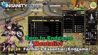 Insanity FlyFF - ZTE Mentalist Series Ep.24 - Farmer's Essential (Endgame)