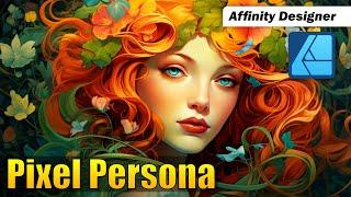 PAINTING in Affinity Designer!? Pixel Persona Tutorial